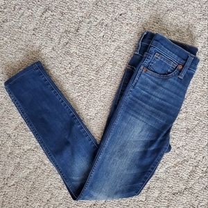 Madewell 10” high rise skinny leg jeans